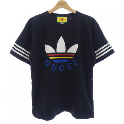 グッチ アディダス コットンTシャツ