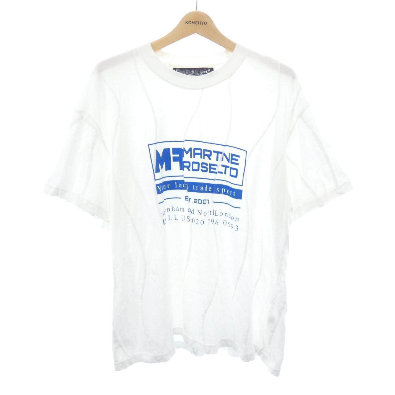MORTIN ROSE コットンTシャツ