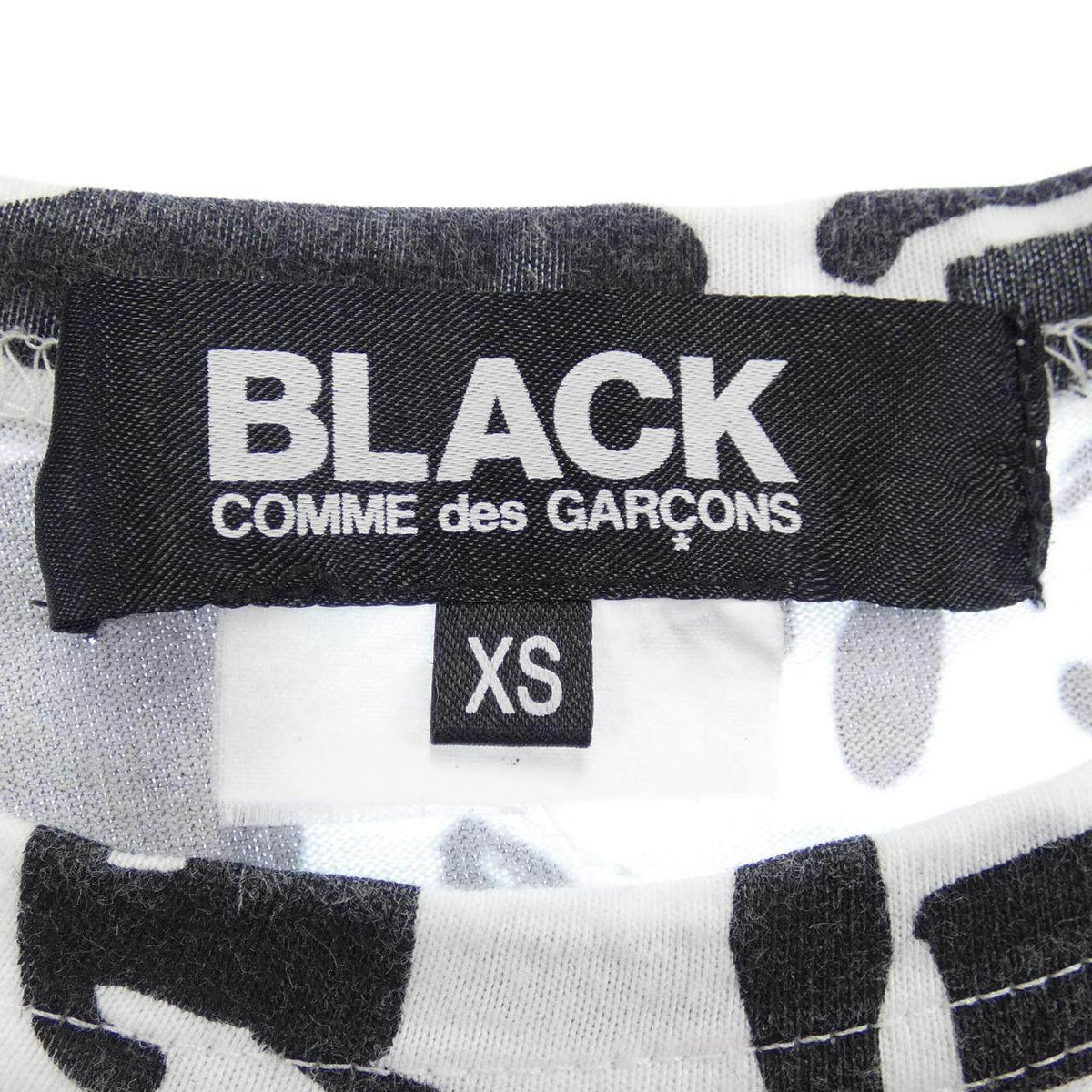 ブラックコムデギャルソン コットンTシャツ
