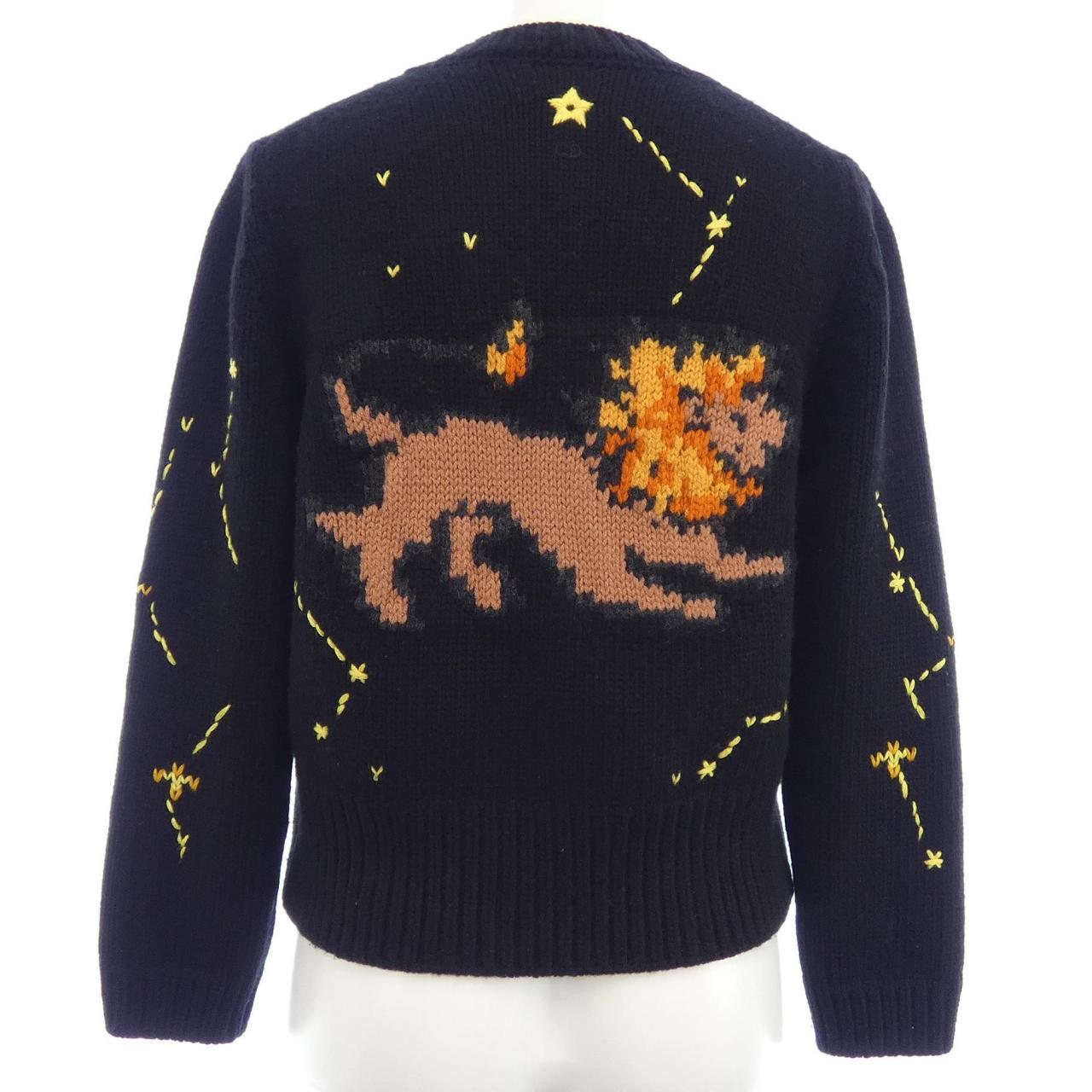 クリスチャンディオール カシミヤ混カーディガン
