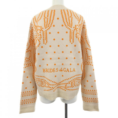 エルメス BRIDES DE GALA カシミヤカーディガン