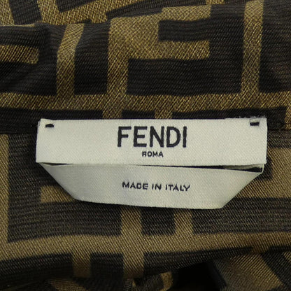 フェンディ ツイル シルクシャツ