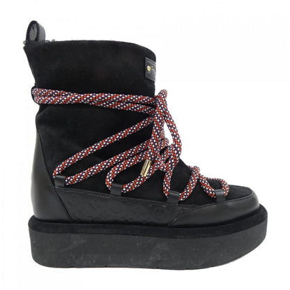 ルイヴィトン SKI PLATFORM ANKLE BOOT シアリング ブーツ