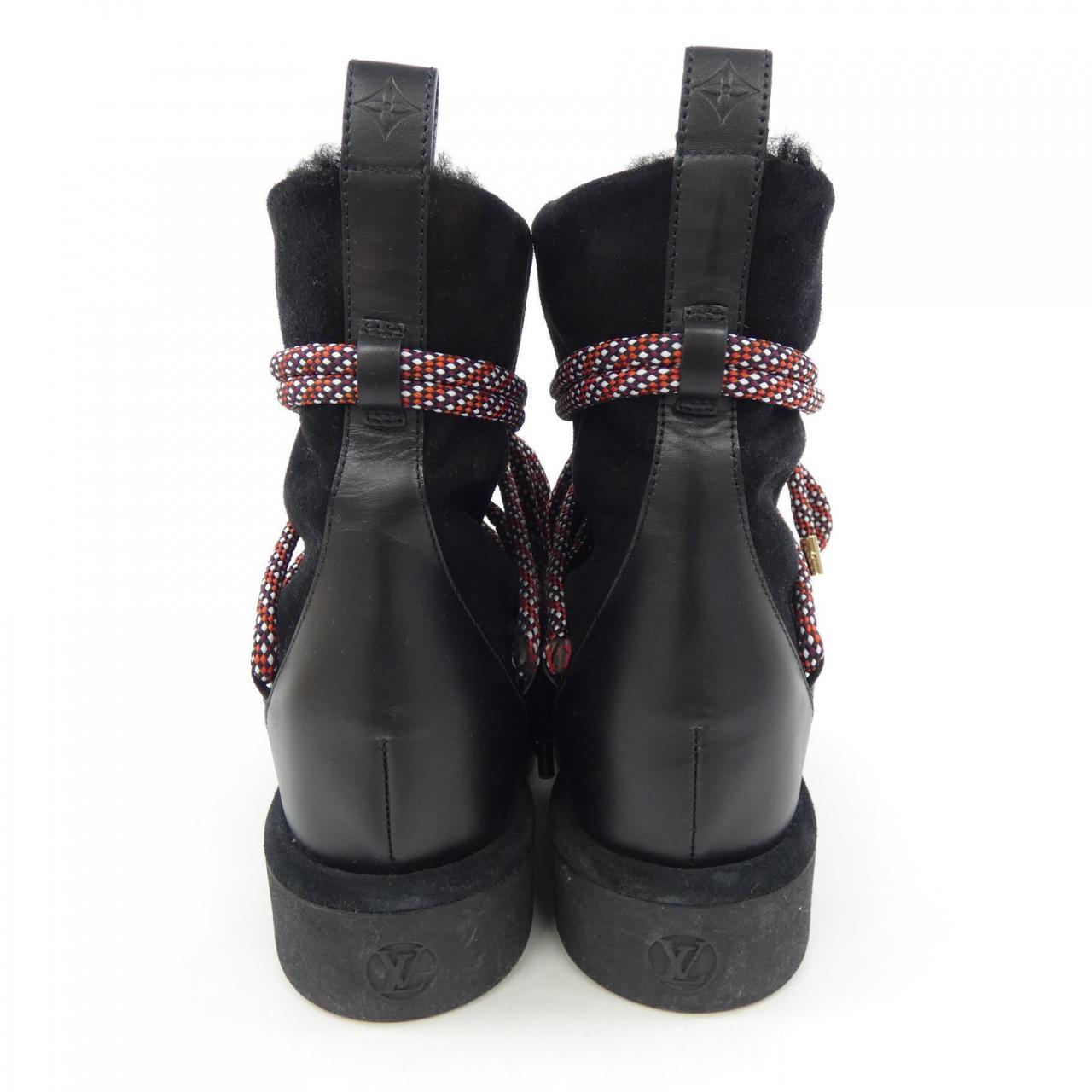 ルイヴィトン SKI PLATFORM ANKLE BOOT シアリング ブーツ