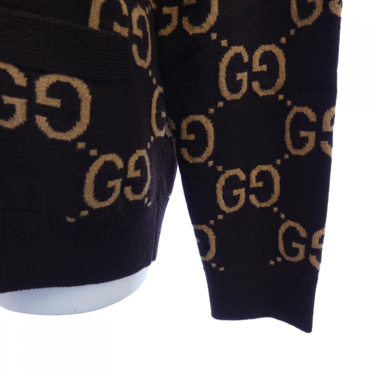 グッチ GGウールジャカードカーディガン