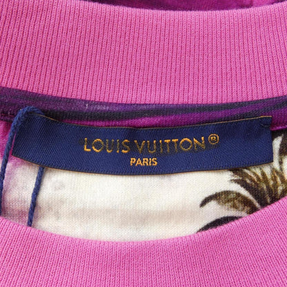ルイヴィトン プリントショートスリーブコットンTシャツ
