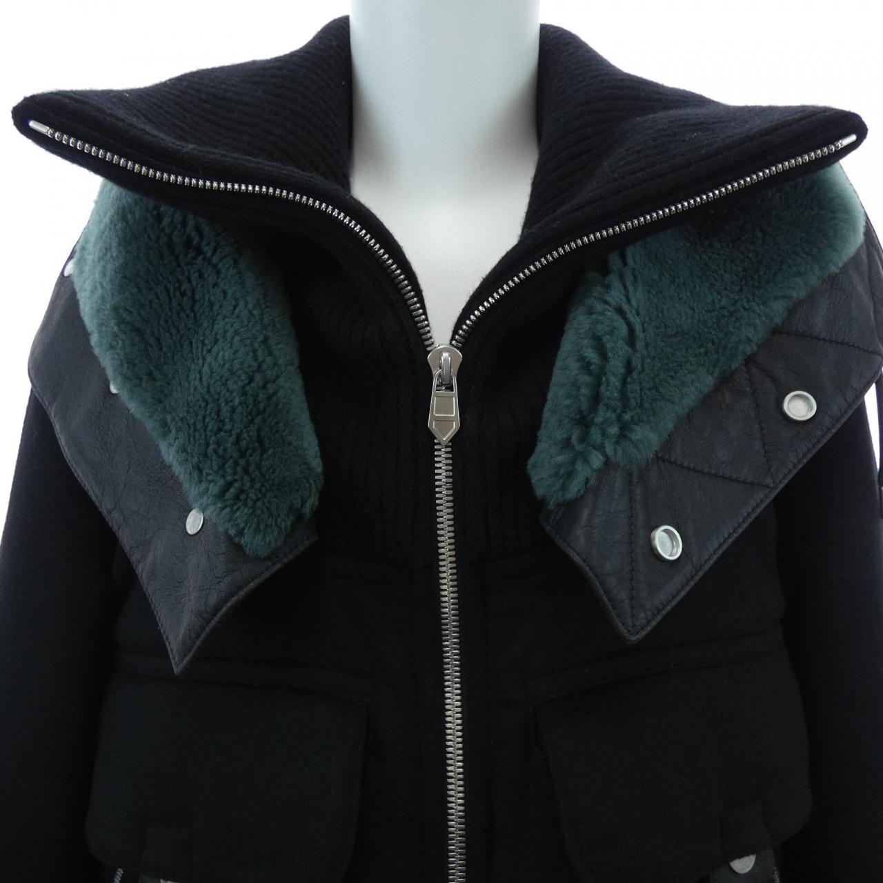 エルメス48カシミヤ100%ジャケット