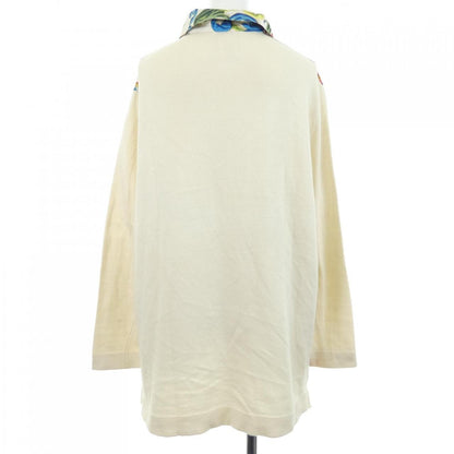 エルメス LE MORS A LA CONETABLE シルクコットンカシミヤ トップス