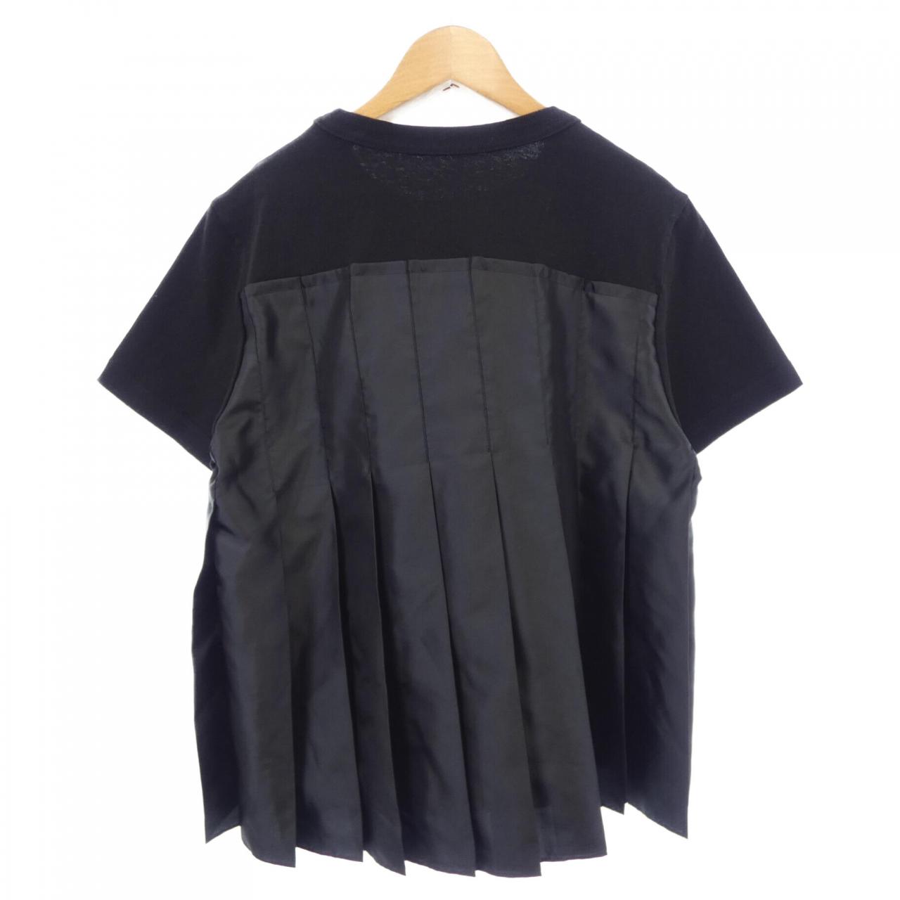サカイ ナイロンツイルコットンジャージー Tシャツ