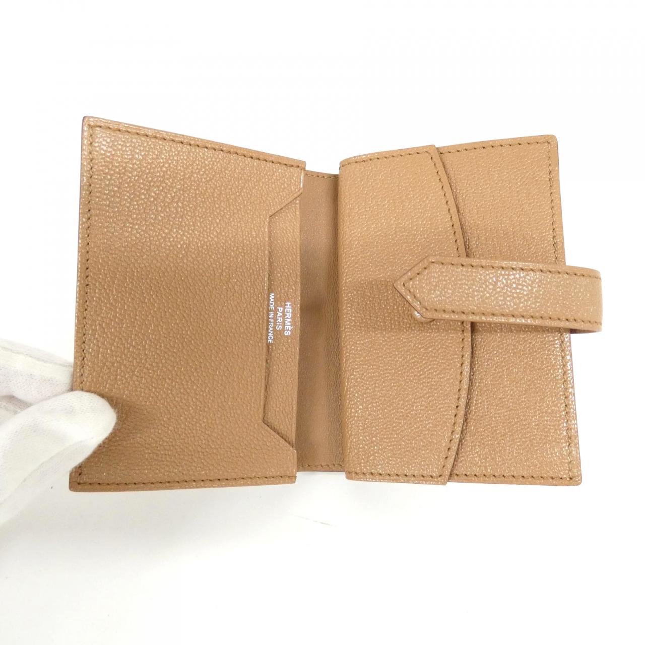 エルメス ベアンミニ シェーブル 財布