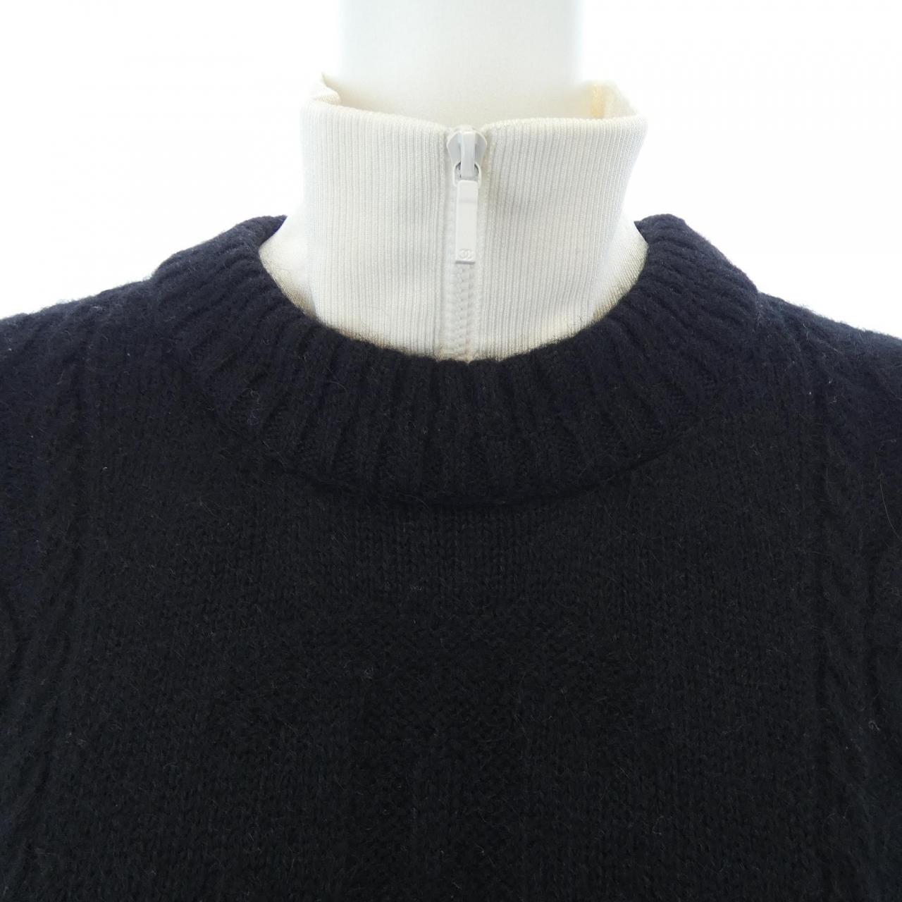 シャネル カシミヤ混ニット