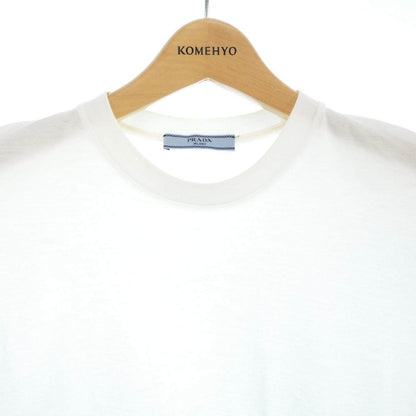 プラダ トライアングルロゴ コットンTシャツ