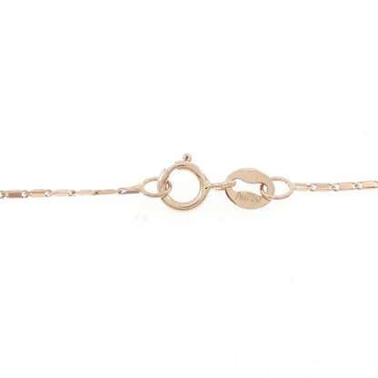 750ピンクゴールドダイヤモンドネックレス