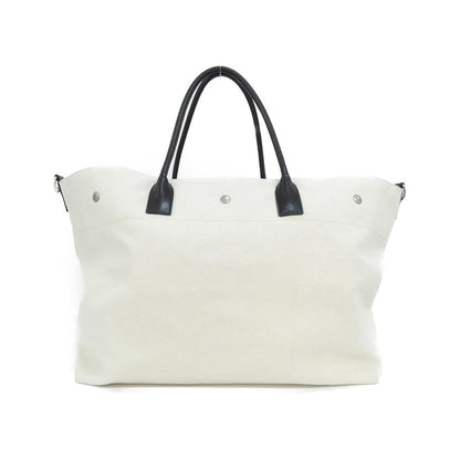 イヴサンローラン RIVE GAUCHE MAXI コットン リネン トートバッグ