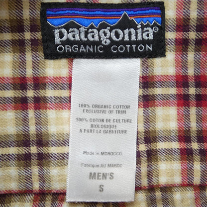 パタゴニア チェックコットンシャツ