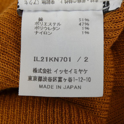 132 5.イッセイミヤケ ニット