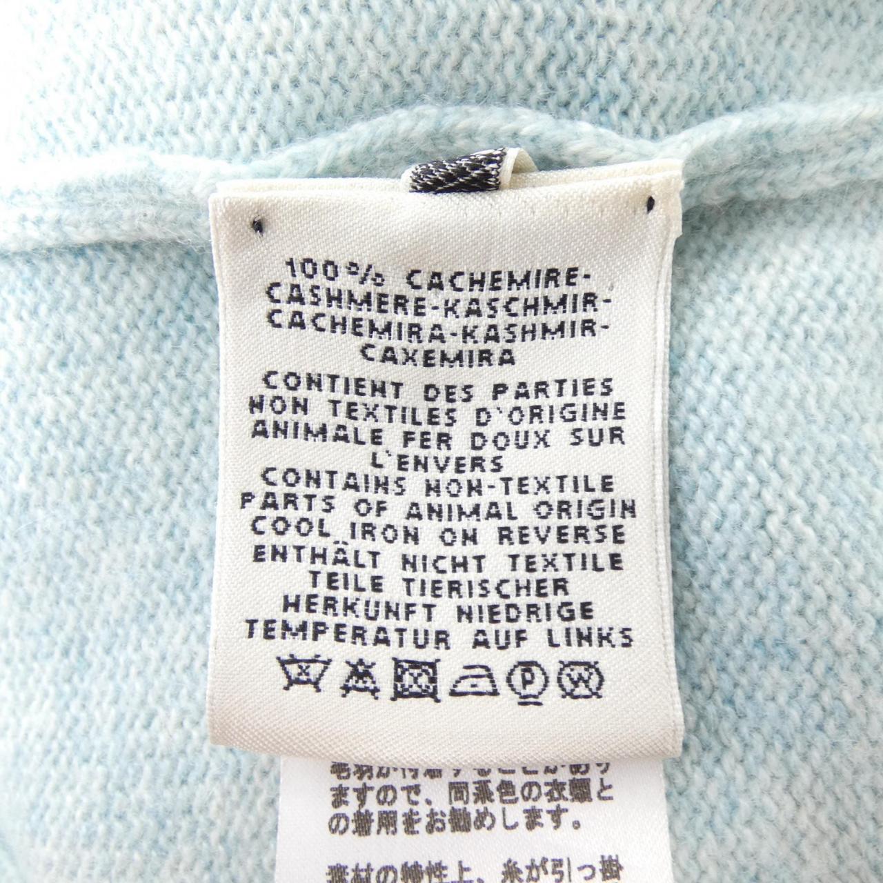 エルメス カシミヤカーディガン38