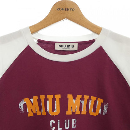 ミュウミュウ コットンTシャツ