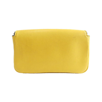 フェンディ BAG BUGS MICRO BAGUETTE ラム ショルダーバッグ