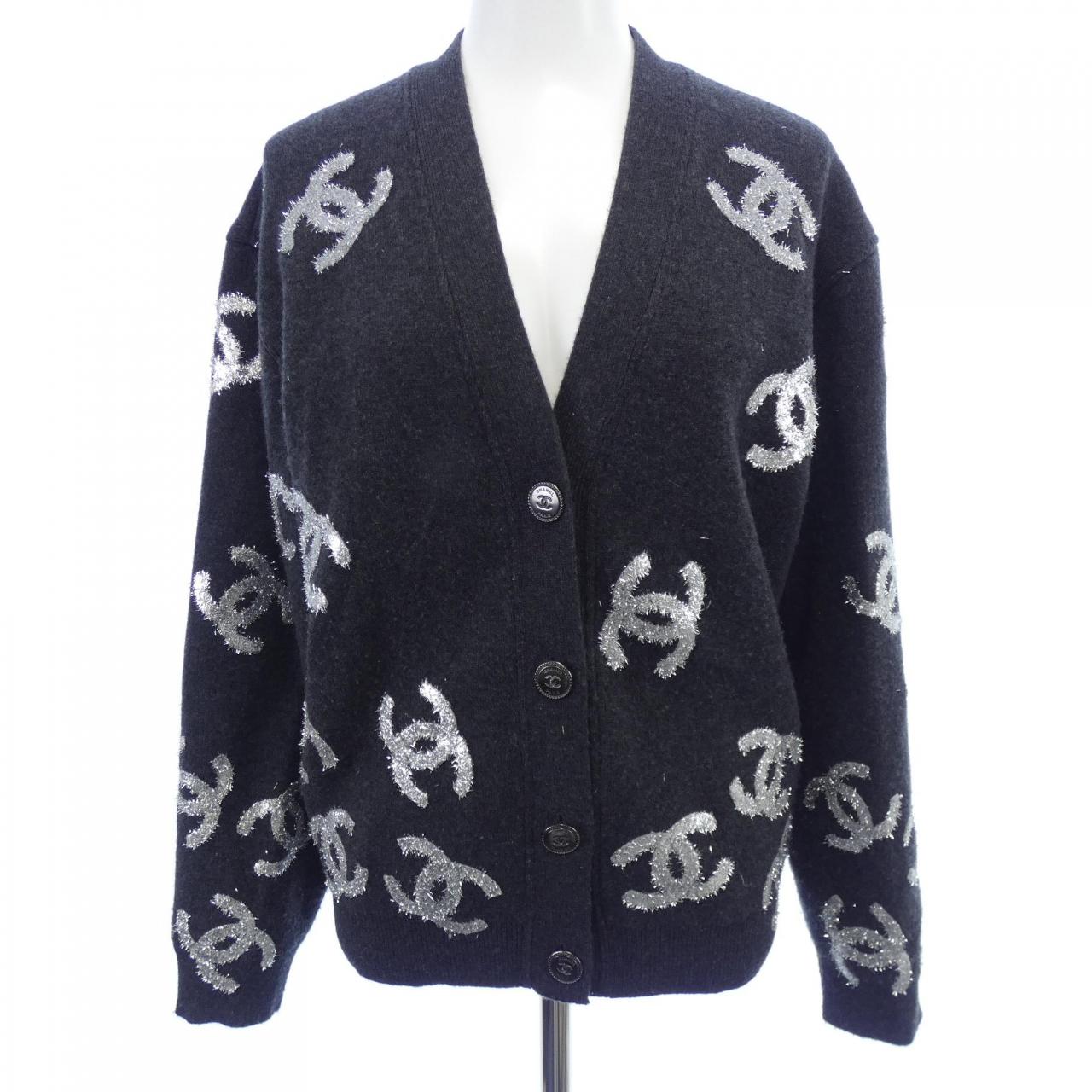 シャネル カシミヤ カーディガン