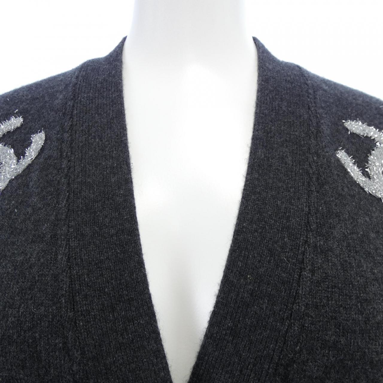 シャネル カシミヤ カーディガン
