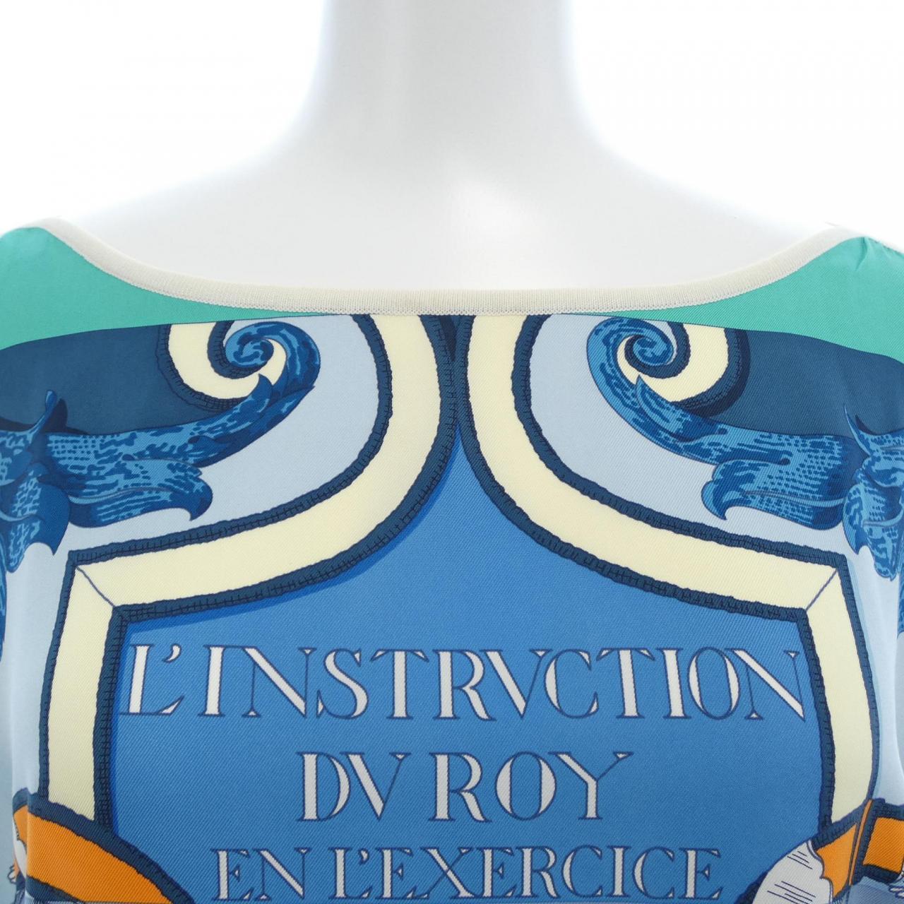 エルメス L'INSTRUCTION DU ROY ZOOM40 ツイルレーヌ ワンピース