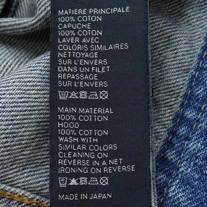 セリーヌ TRUCKERJACKET IN UNION WASHI DENIM ベスト