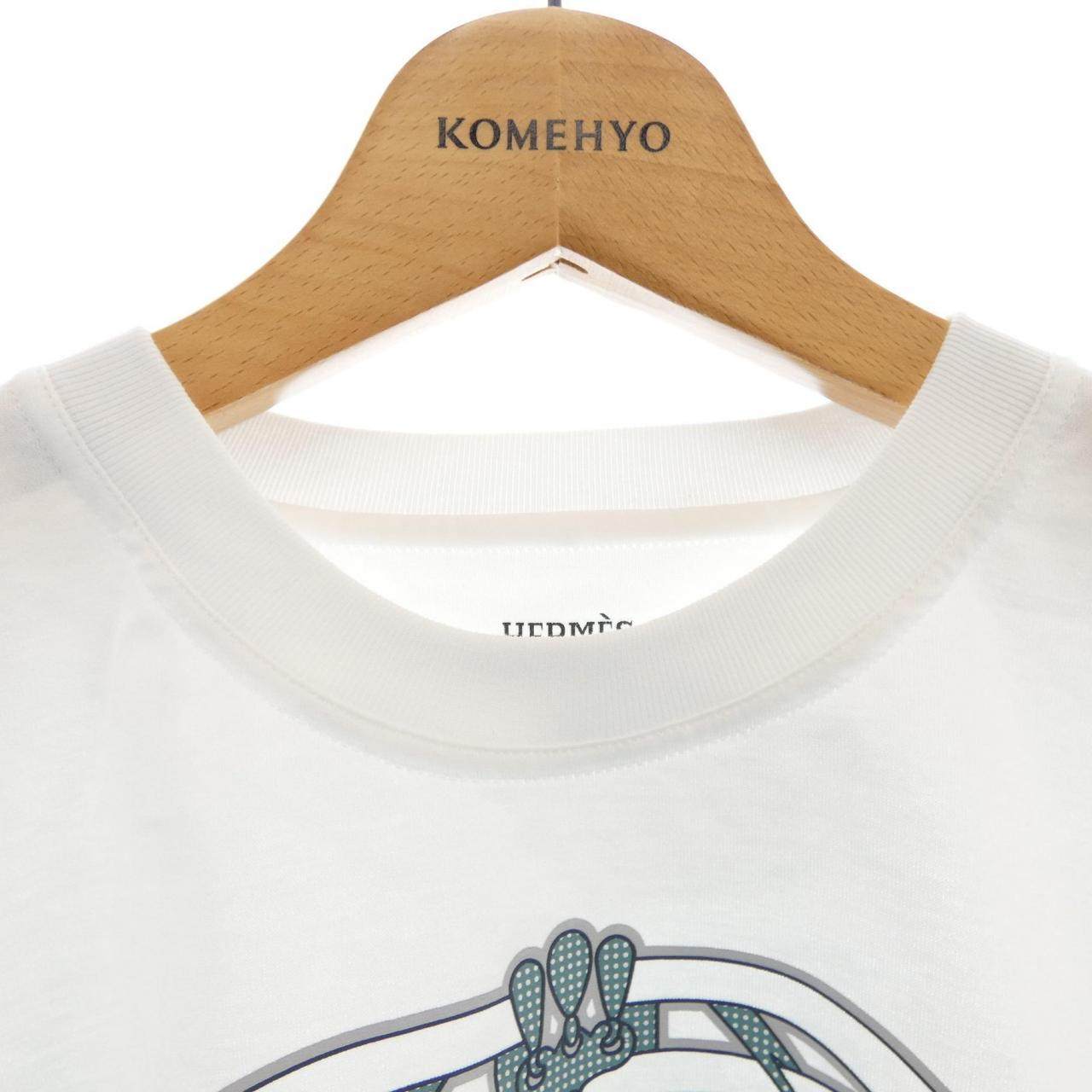エルメス 馬銜 コットンTシャツ38