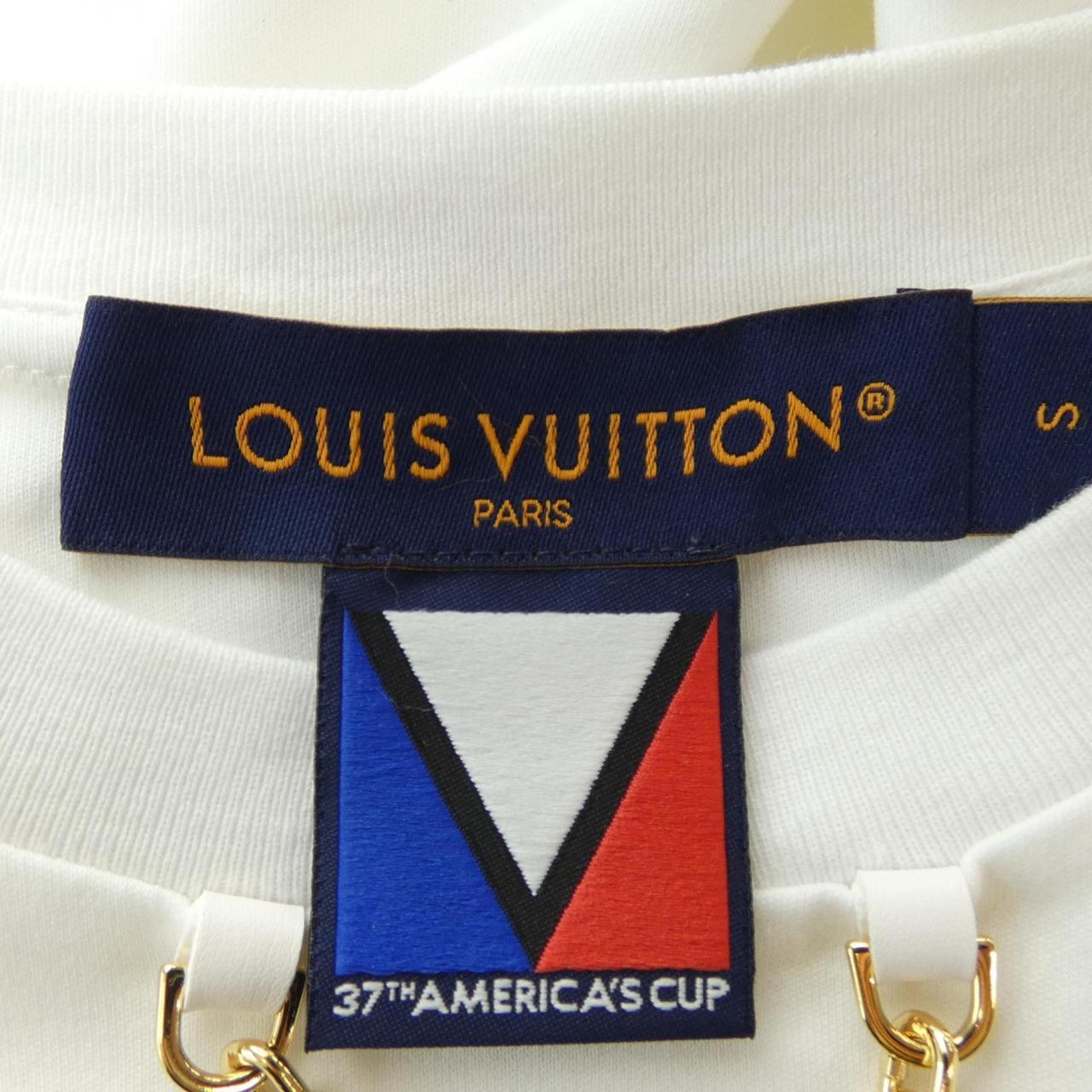 ルイヴィトン LVxACアメリカズカップ コットンTシャツ