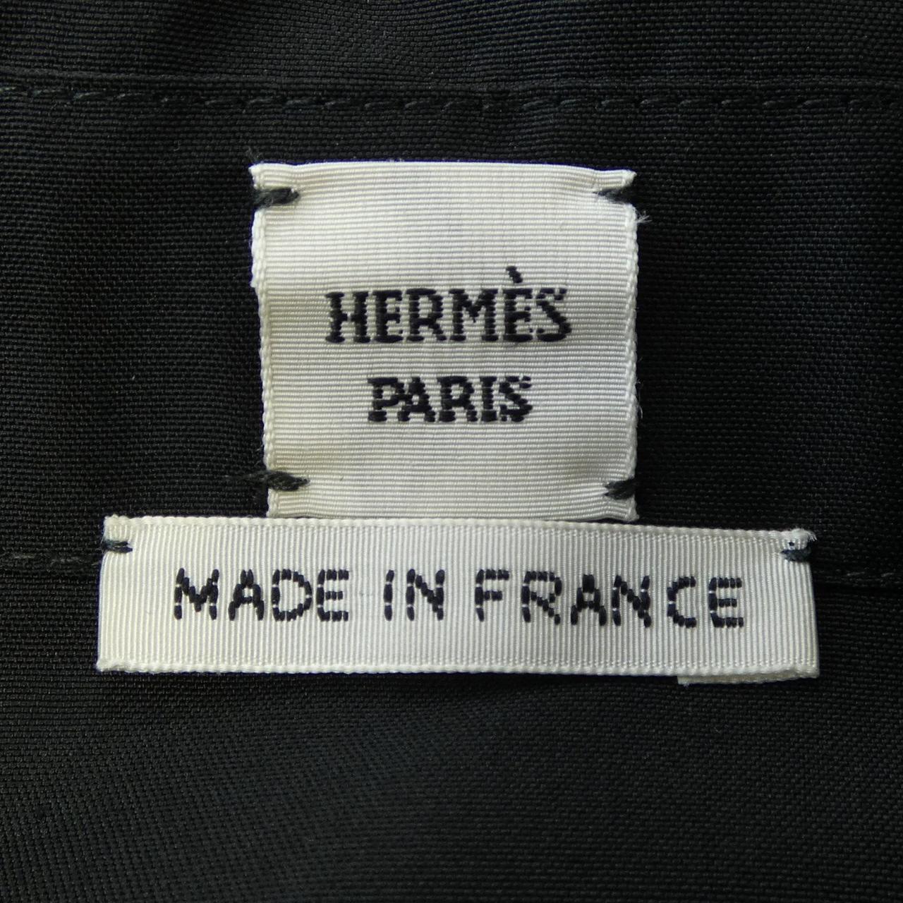 エルメス シルクシャツ