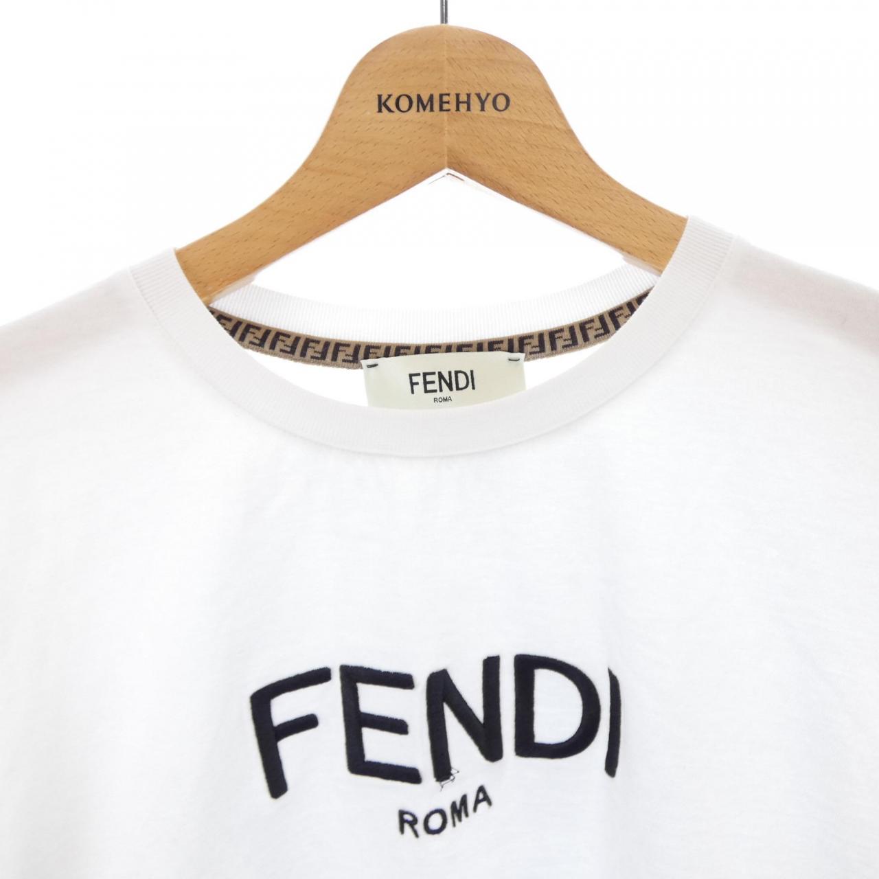 フェンディ Tシャツ コットン Tシャツ