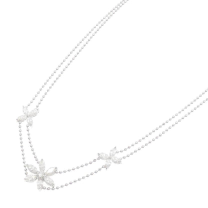 750WGダイヤモンドネックレス