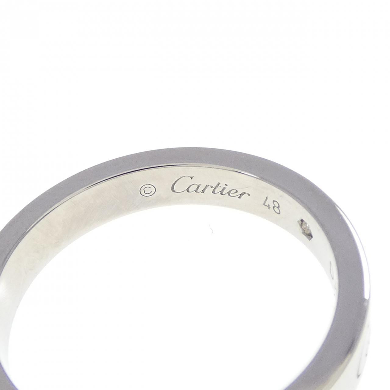 カルティエ ウェディング2P プラチナ リング 8号