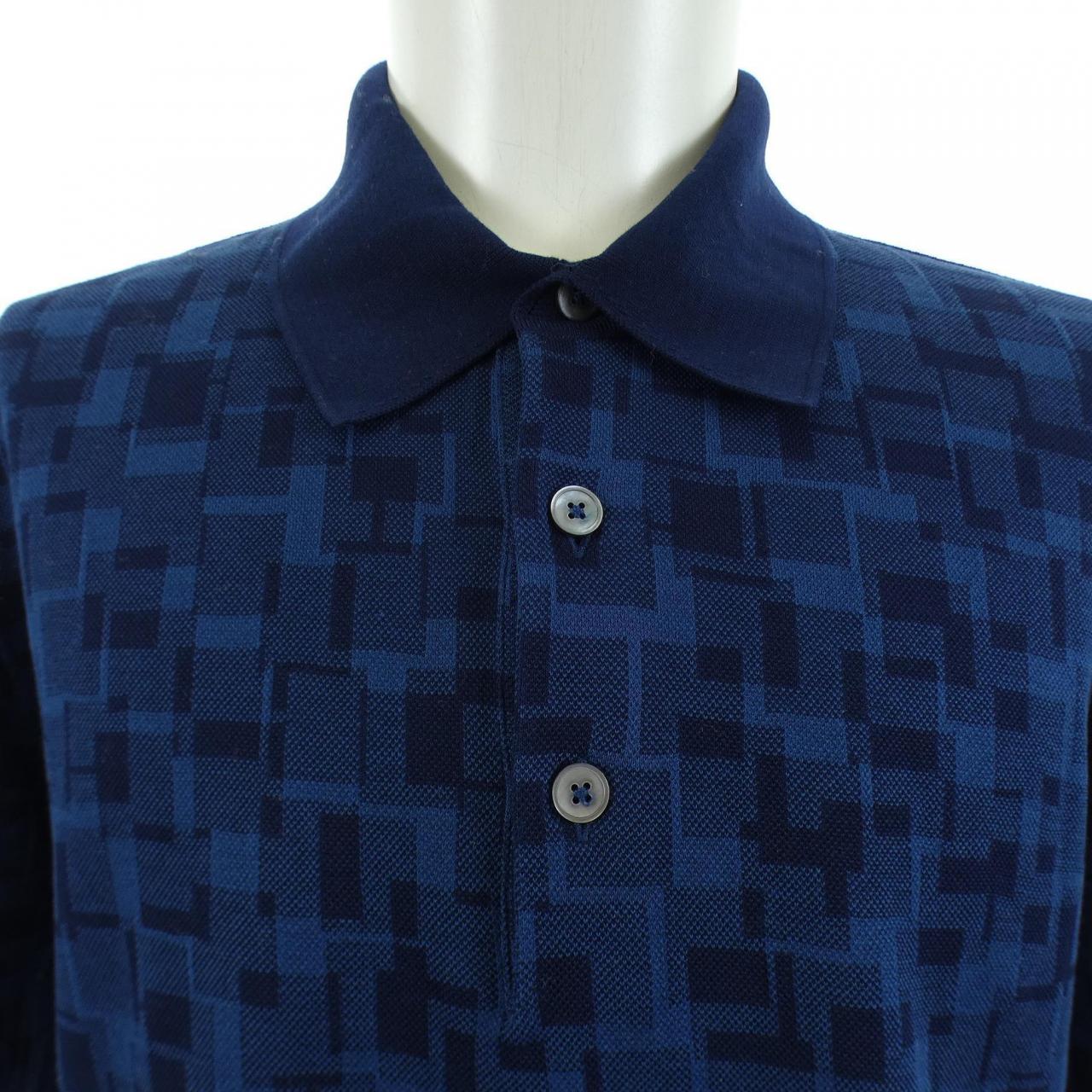 エルメス ポロシャツ コットン シャツ XS