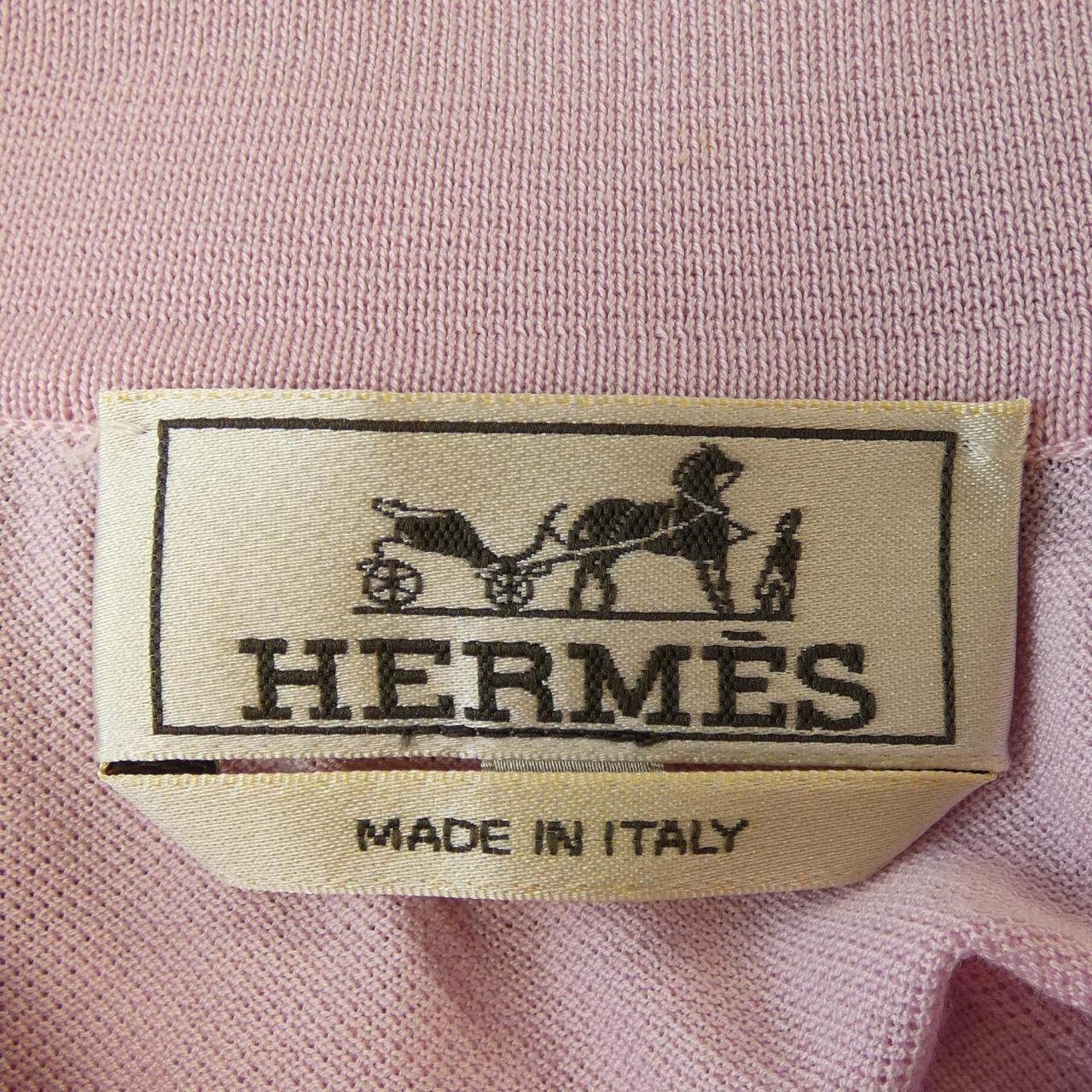 エルメス XL ニットポロシャツ