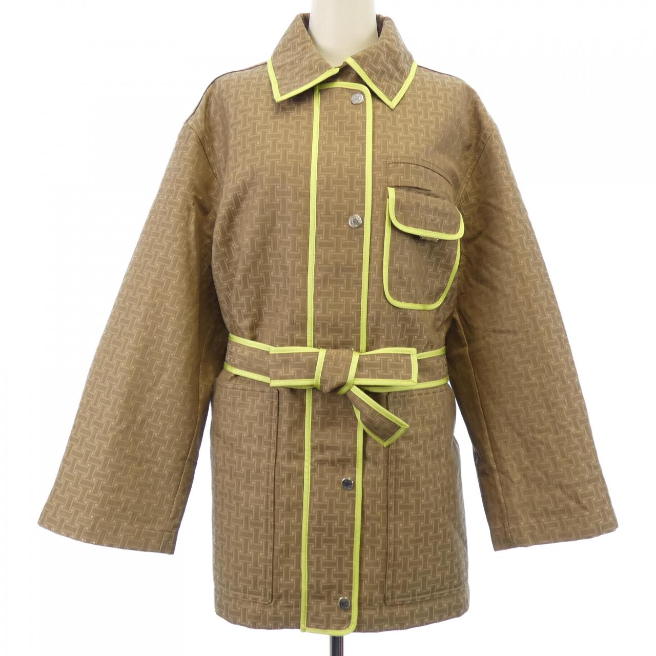 エルメス モザイク カシミヤジャケット