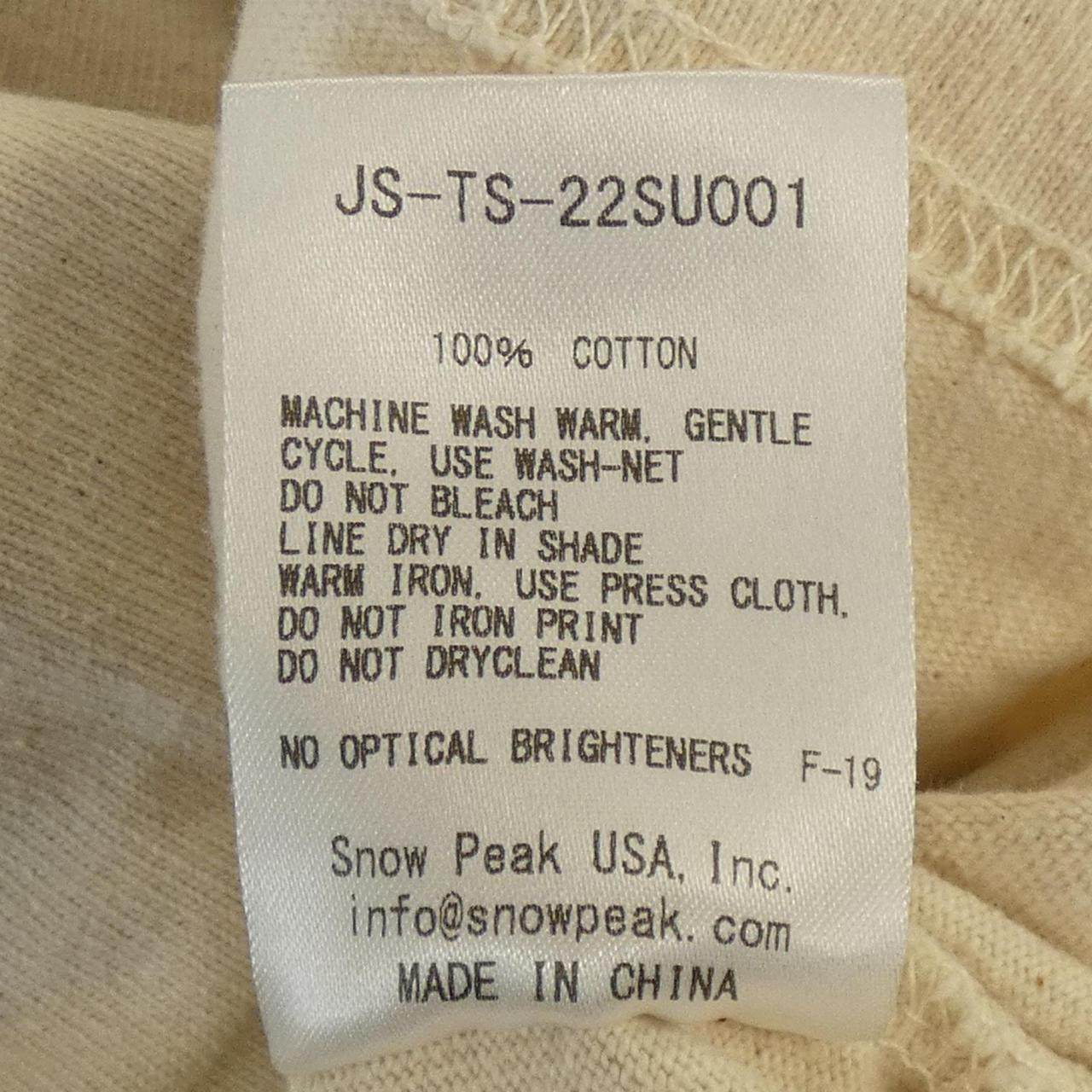 スノーピーク Tシャツ