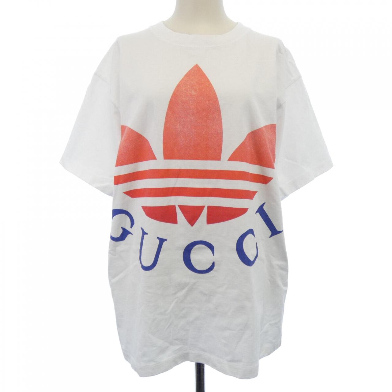 グッチ ADIDAS コットンTシャツ