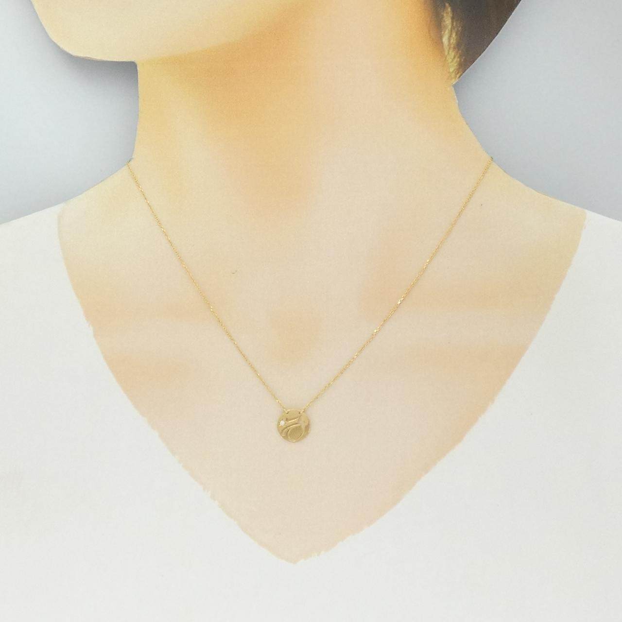 スタージュエリー イニシャル K18ネックレス