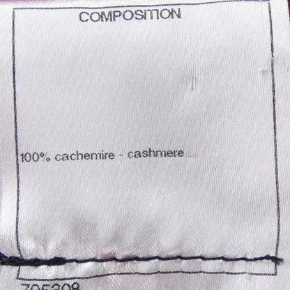 シャネル カシミヤ100％カーディガン