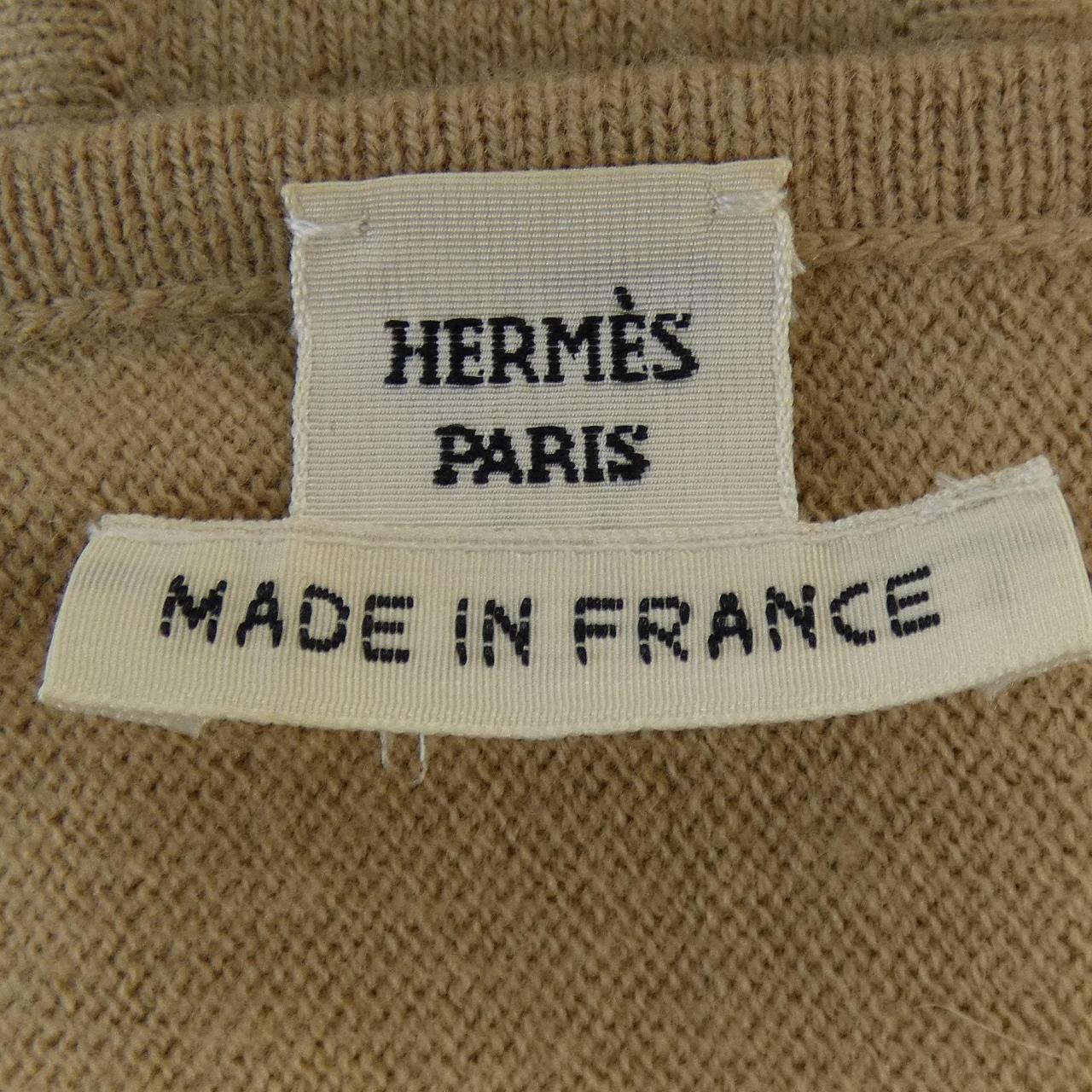 エルメス QU IMPORTE LE FLACON カシミヤ混ニット