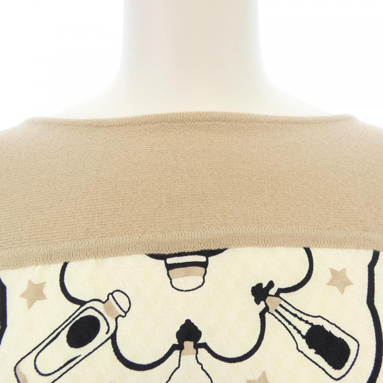 エルメス QU IMPORTE LE FLACON カシミヤ混ニット