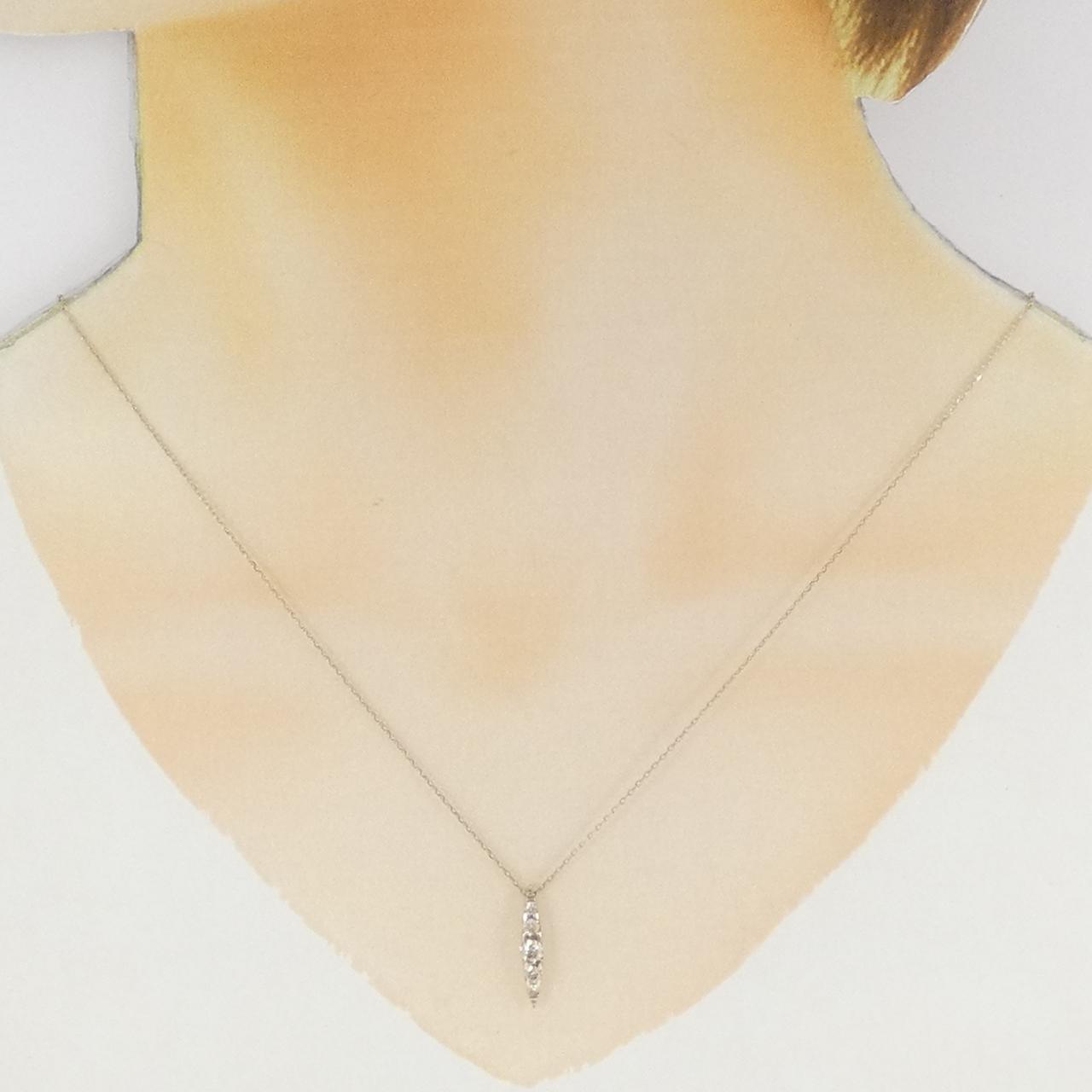 カシケイ ネイキッド Au750ブラウンゴールド ダイヤモンド ネックレス