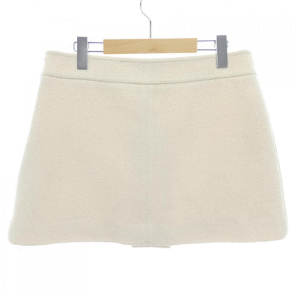 セリーヌ トラペーズ カシミヤ混 スカート