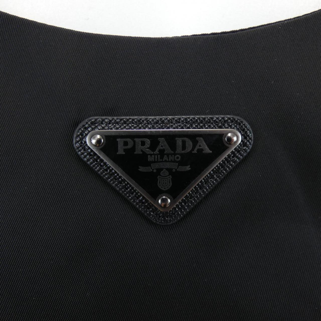 プラダ トライアングルロゴ Re-Nylon ノースリーブドレス