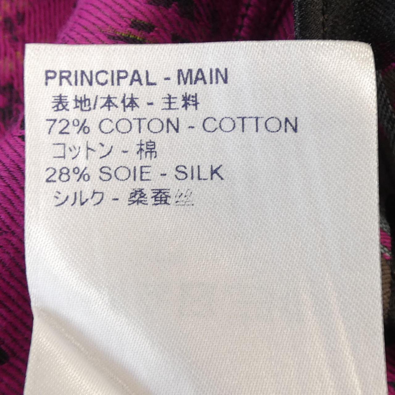 ルイヴィトン シルク混シャツ