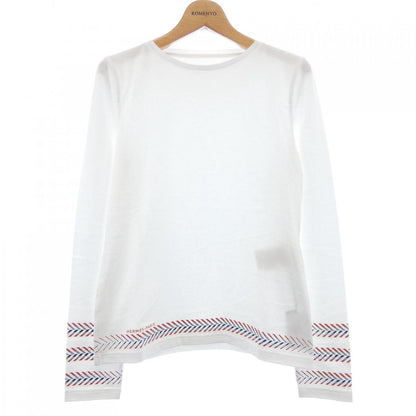 エルメス CHEVRONカルトゥッシュ コットンTシャツ