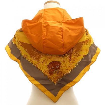 エルメス CAPUCHE IMPERMEABLE ET POCHETTE シルクショール