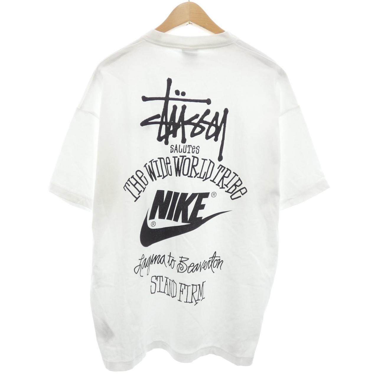 ナイキ STUSSY コットンTシャツ