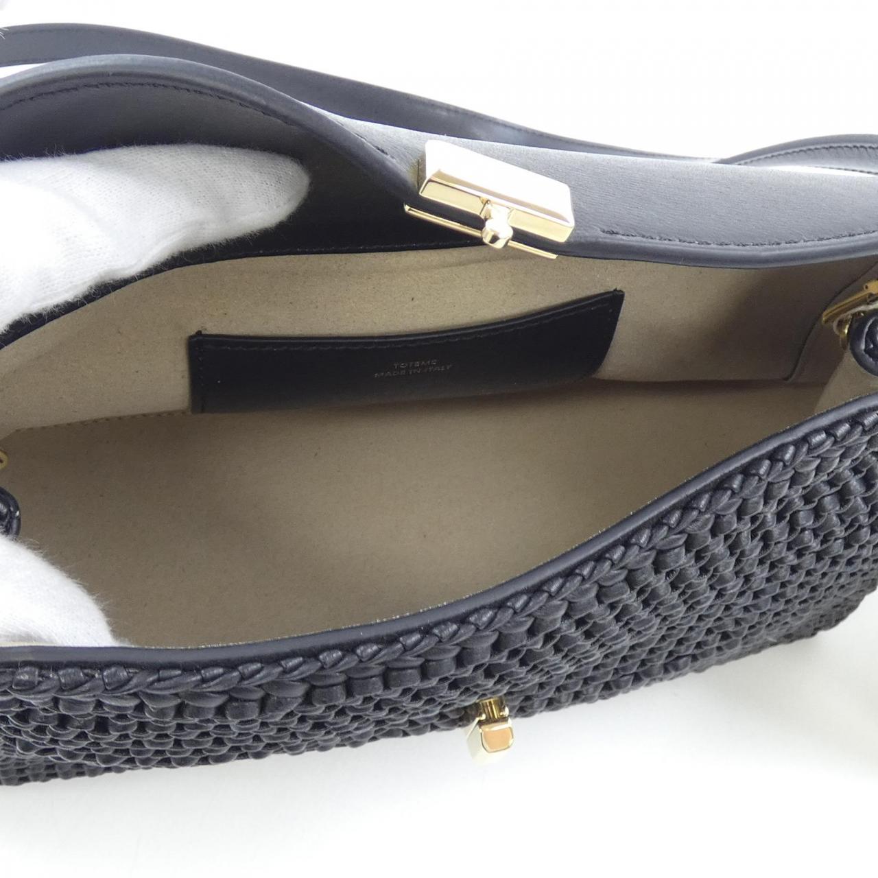 トーテム T-LOCK WOVEN レザーバッグ